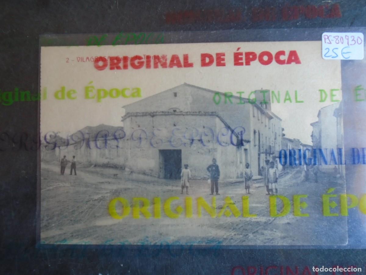 Postales: (PS-80930)POSTAL DE VILAGRASA(LLEIDA)-CARRER DE TARREGA.FOTOTIPIA THOMAS