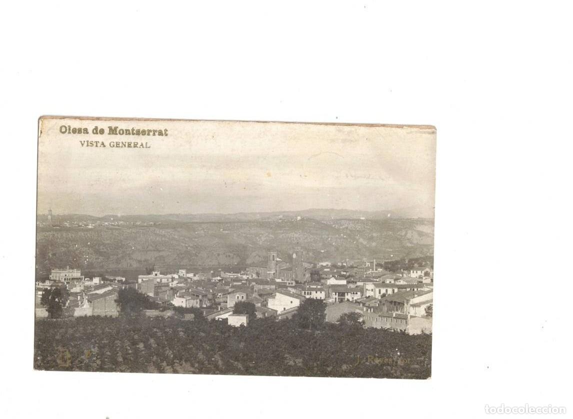 Postales: OLESA DE MONTSERRAT. VISTA GENERAL. J. REYES
