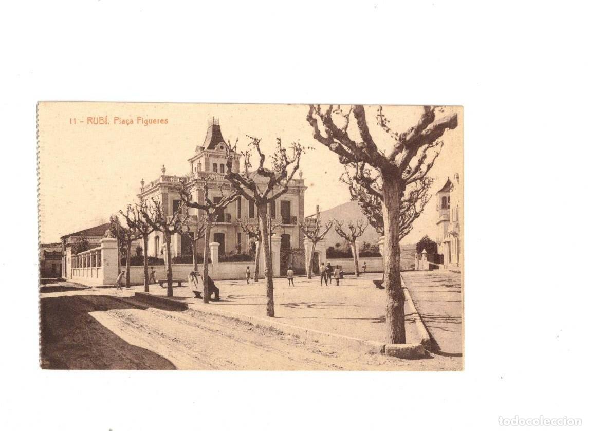 Postales: RUB&Iacute;. PLA&Ccedil;A FIGUERES. THOMAS