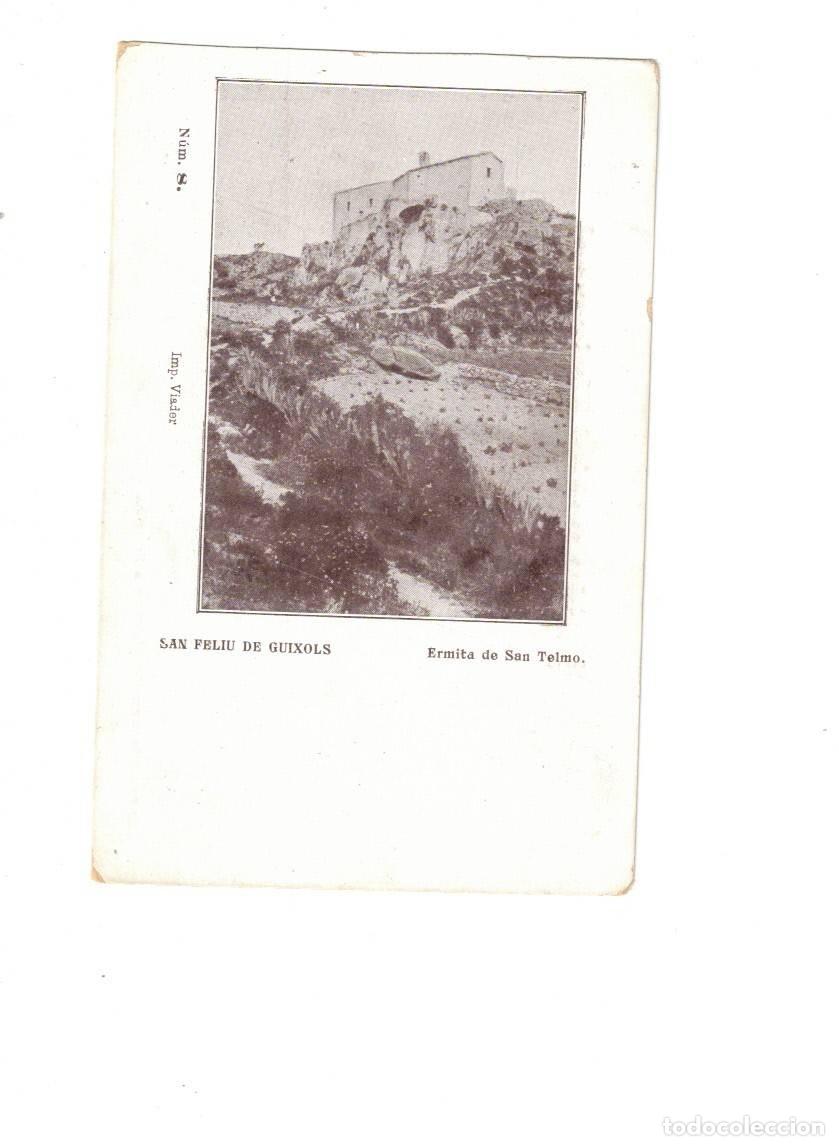 Postales: SAN FELIU DE GUIXOLS. ERMITA DE SAN TELMO. 8 VIADER