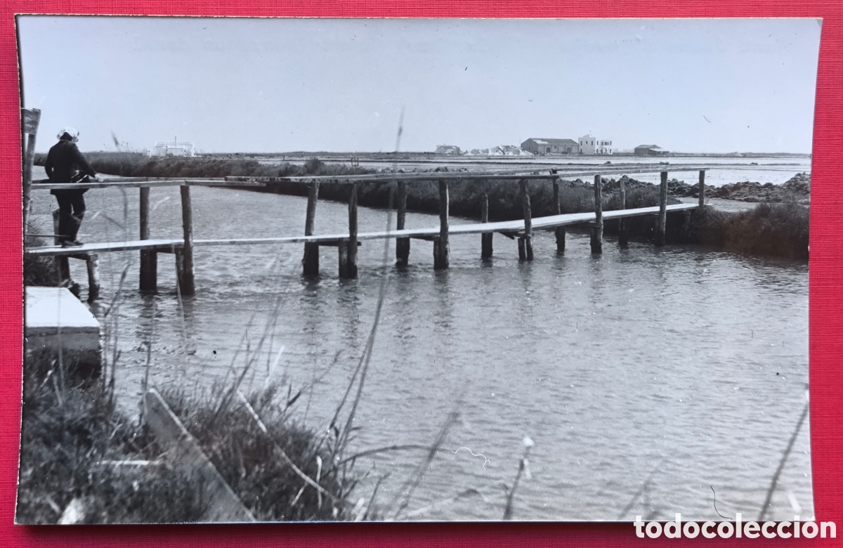 Postales: SANT JAUME D'ENVEJA PONT CANAL POSTAL FOTOGR&Aacute;FICA FOTOGRAF&Iacute;A CUY&Aacute;S BAIX EBRE TARRAGONA C. 1955