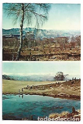 Postales: PAISAJE Y LAGO DE LAS RANAS.- SANTUARIO DE NTRA. SRA. DE LA &rdquo; FONT DE LA SALUT &rdquo;