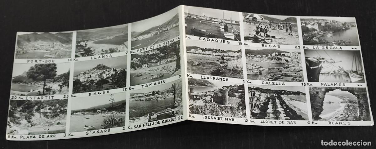 Postales: HOTEL DURAN FIGUERAS, POSTAL ANTIGUA CON MAPA Y FOTOS KM DESDE LOS PUELOS