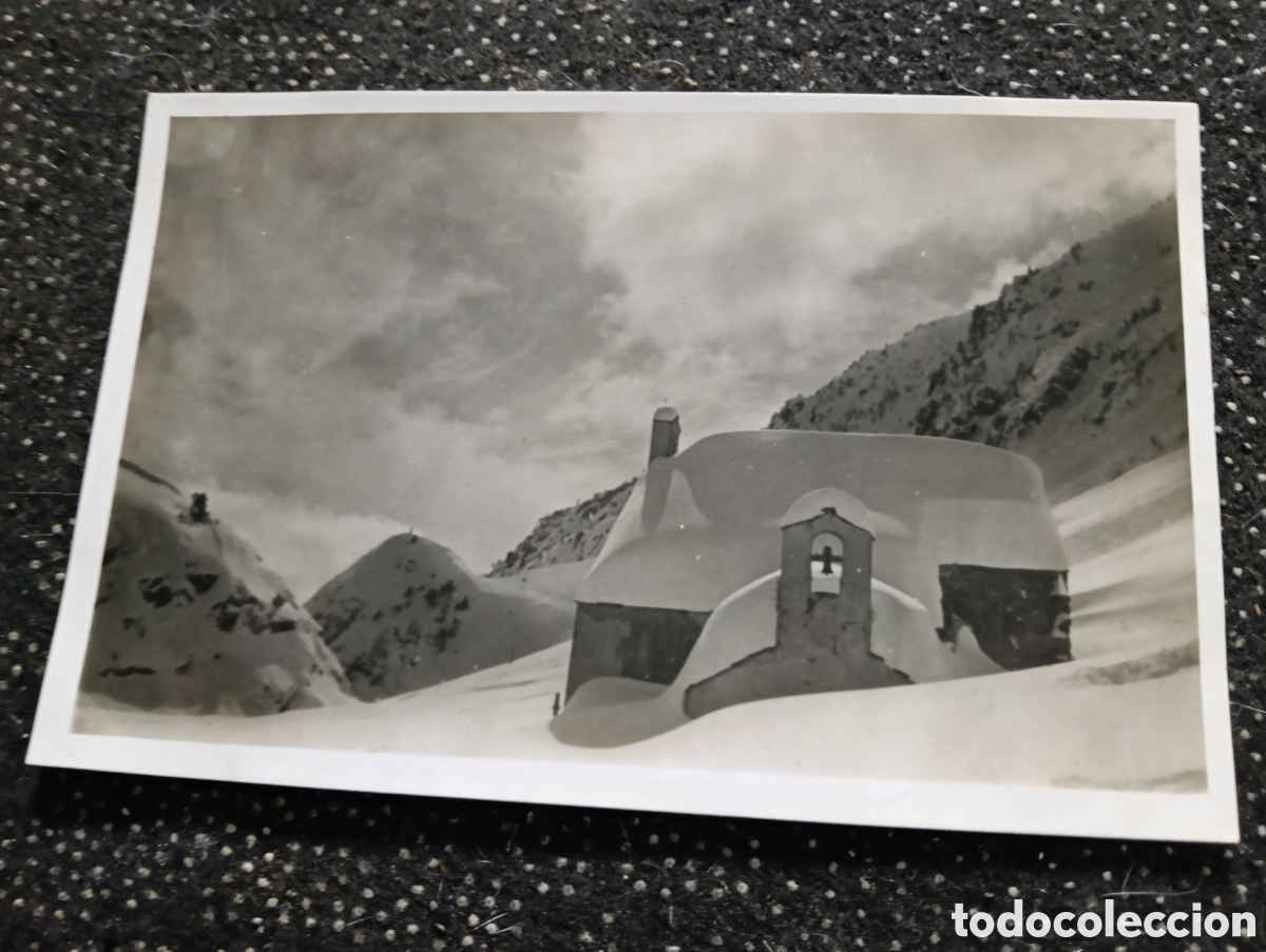 Postales: ANTIGUA POSTAL, N&Uacute;RIA, PIRINEO ORIENTAL, ERMITA DE SAN GIL