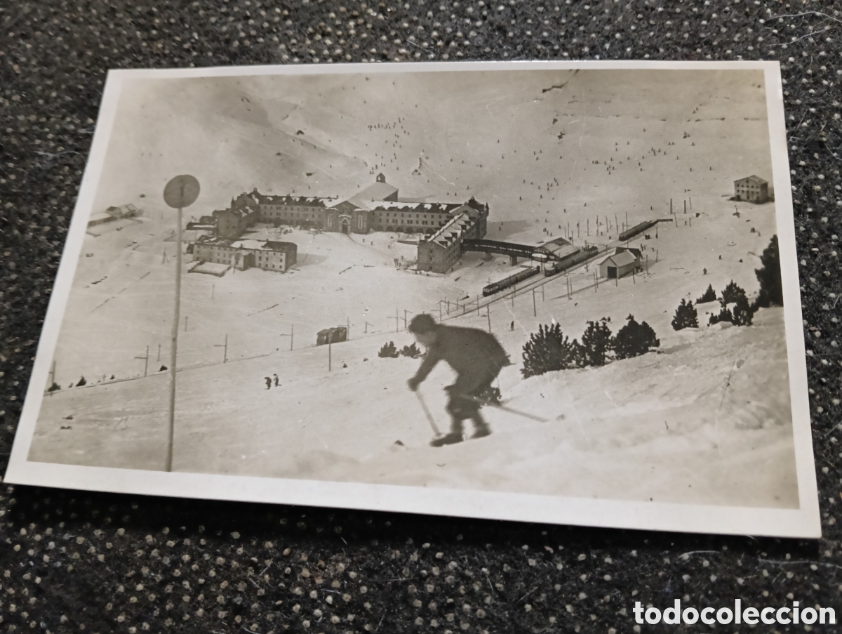 Postales: Nuria, pirineu oriental, vista general en invierno