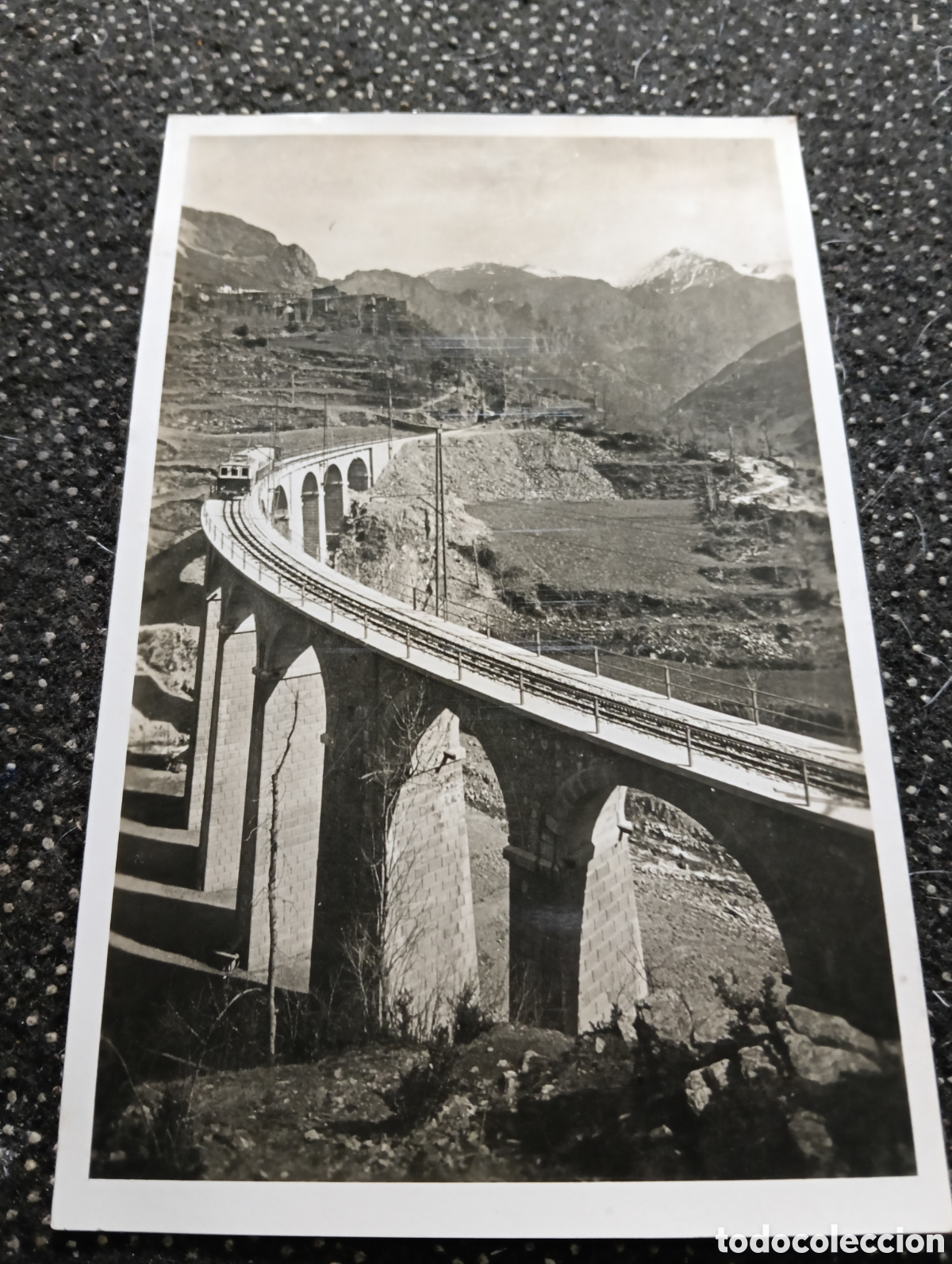 Postales: Nuria, pirineo oriental, cremallera y puente de la rosa en Caralps y Torreneulas.