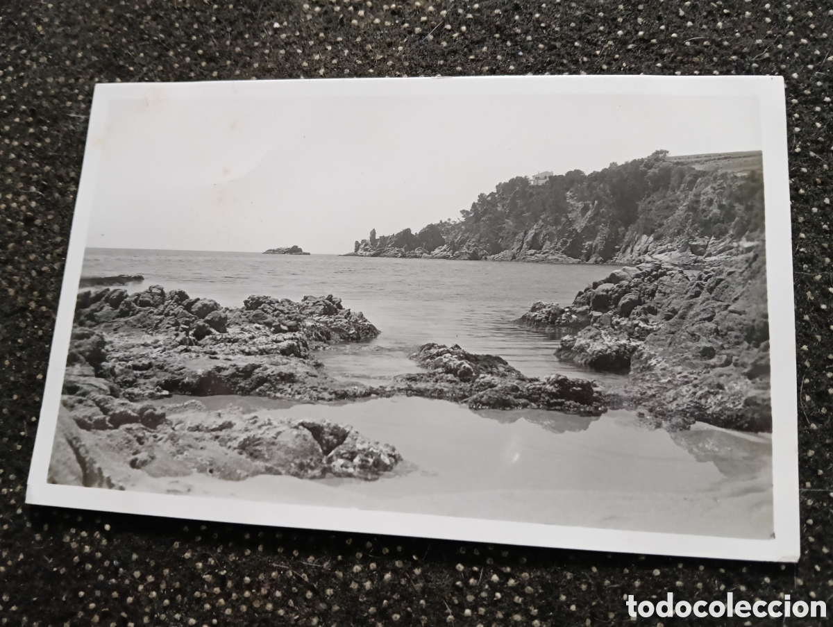 Postales: Lloret de Mar Santa Cristina, Rocas y punta de la Aguja