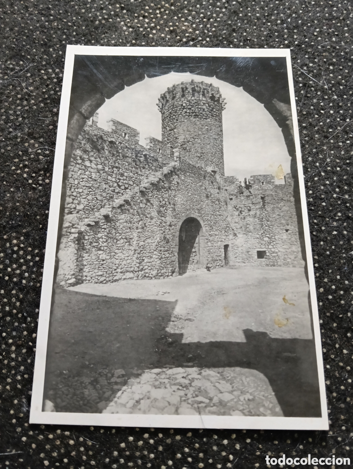 Postales: Gerona Tossa de Mar costa brava Plaza de armas de la villa Vieja