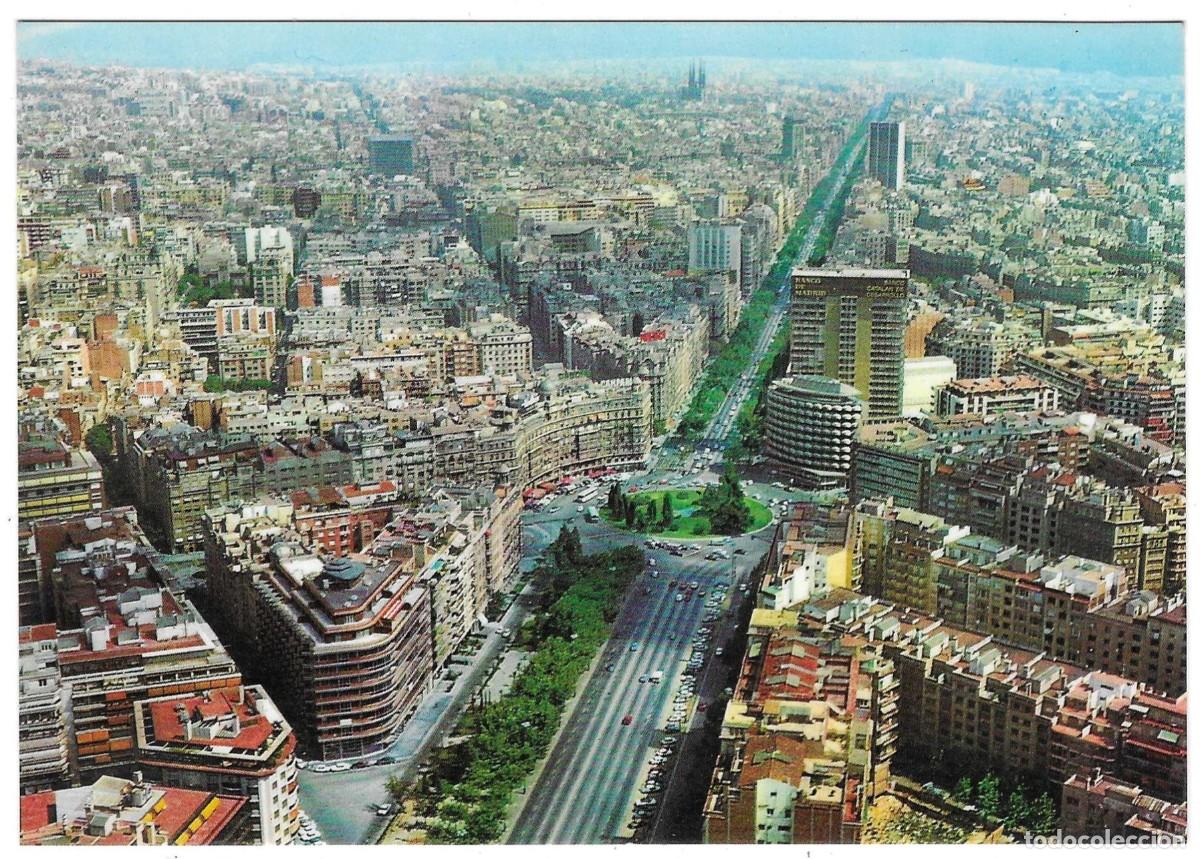 Postales: Postal Barcelona. Plaza Calvo Sotelo, Avda. Gnmo. Franco. ref. 7-barcelona65