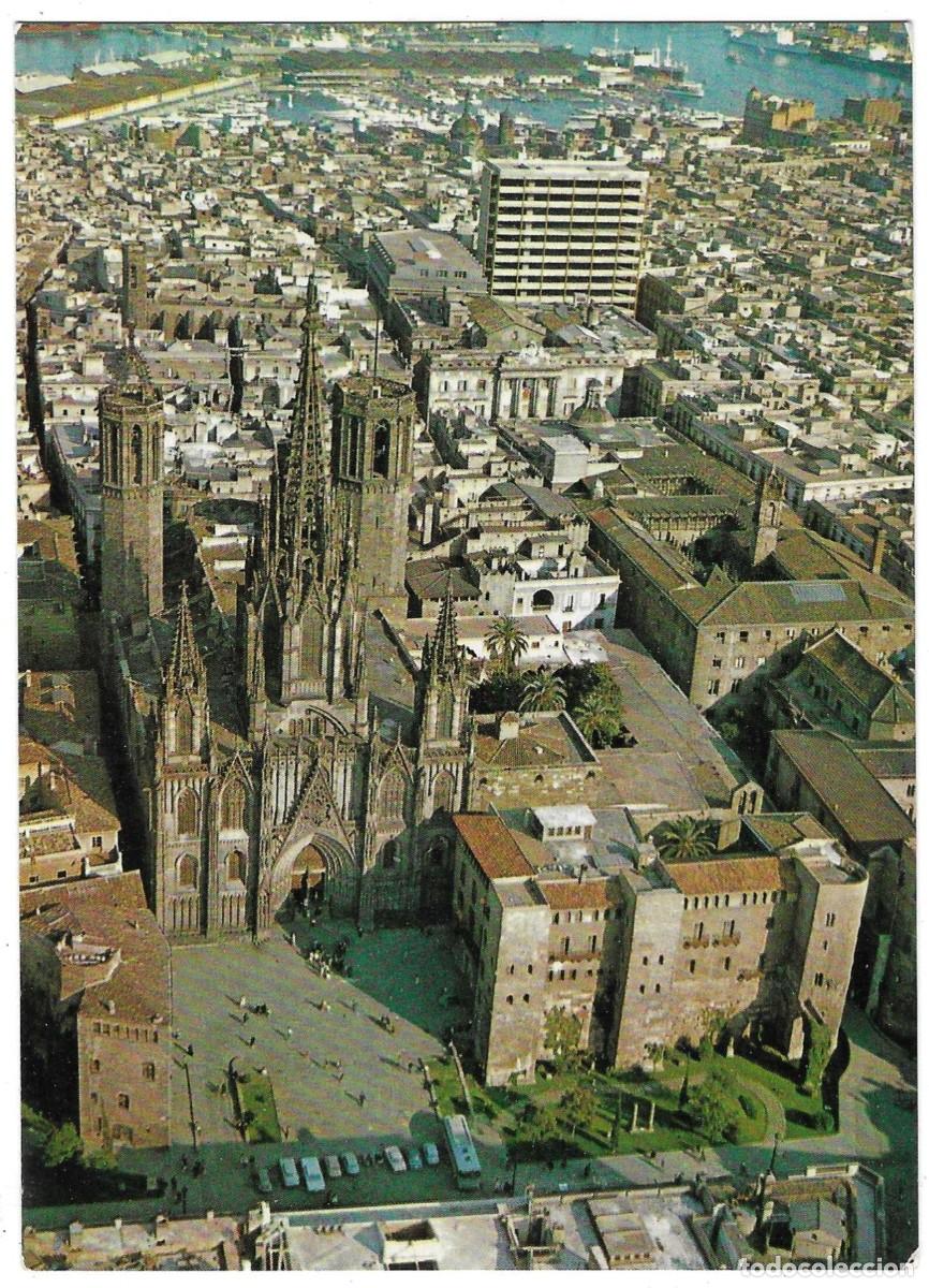 Postales: Postal Barcelona. Catedral y Barrio G&oacute;tico. ref. 7-barcelona66