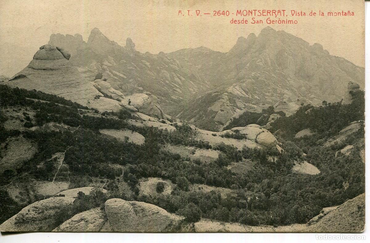 Postales: MONTSERRAT-VISTA DE LA MONTA&Ntilde;A DESDE SAN GER&Oacute;NIMO-ATV- 2640