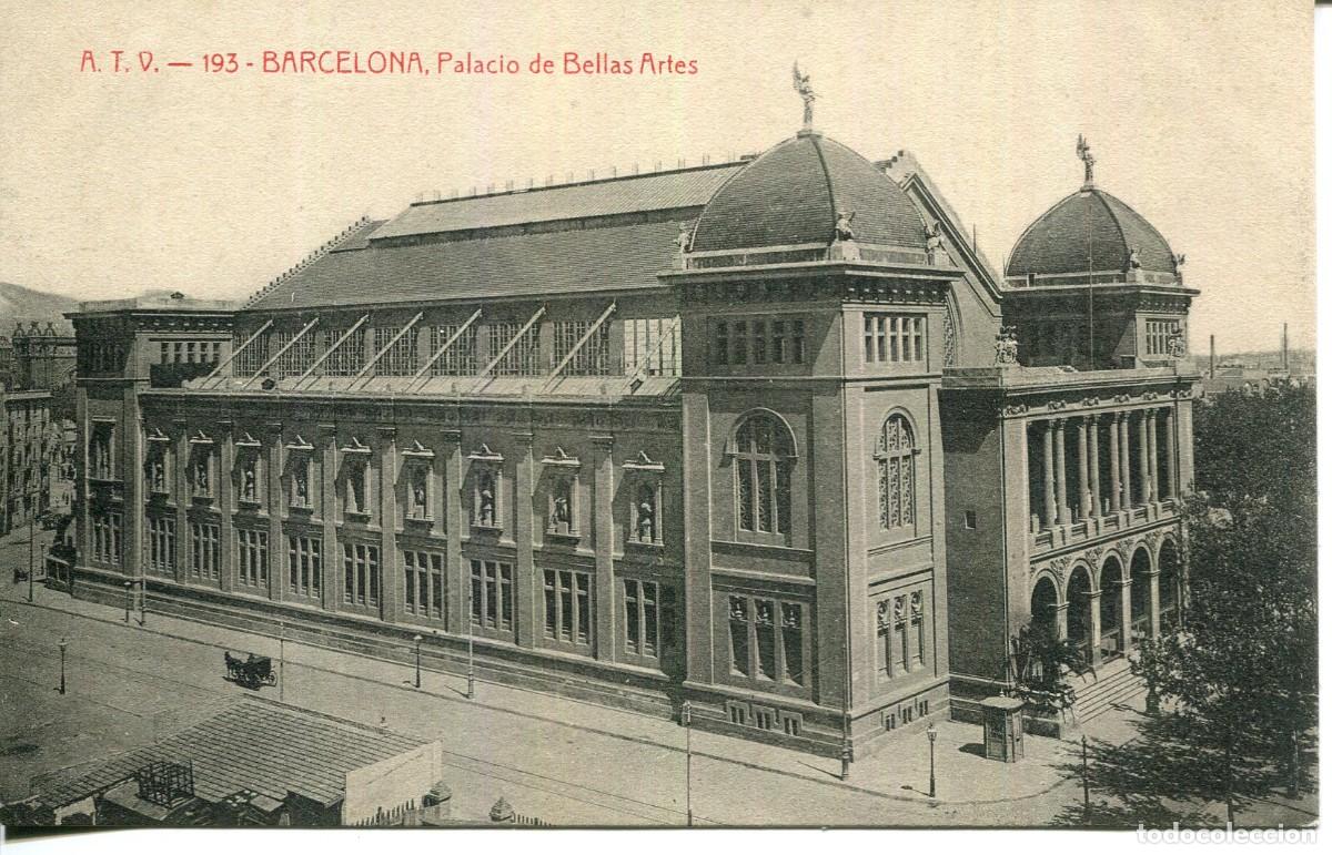 Postales: BARCELONA-PALACIO DE BELLAS ARTES-ATV-193
