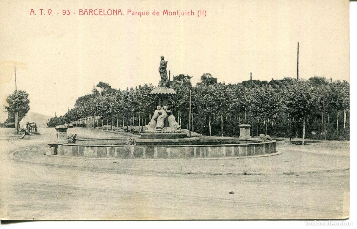 Postales: BARCELONA-PARQUE DE MONTJUICH (II)-ATV-93