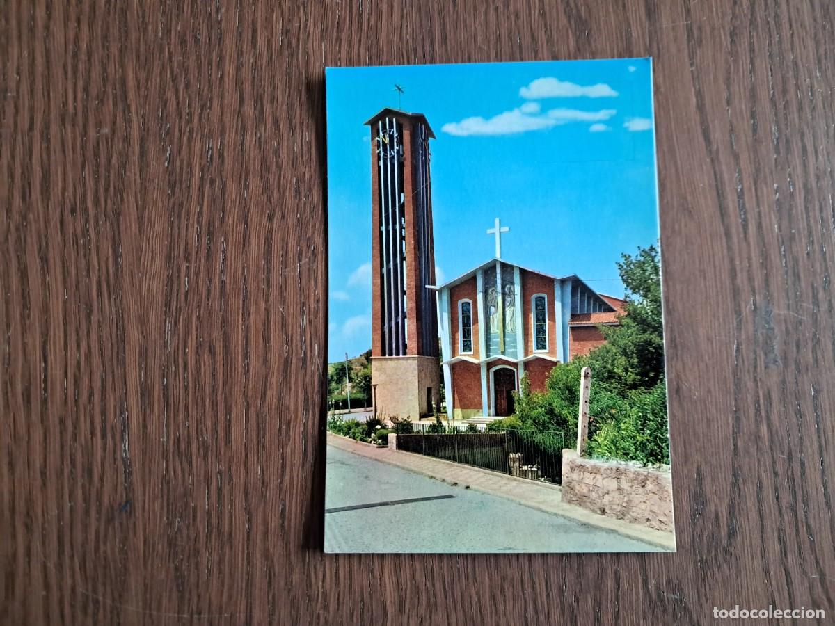 Postales: postal de Espa&ntilde;a, iglesia parroquial de Santa Maria D'Ol&oacute;, Barcelona.