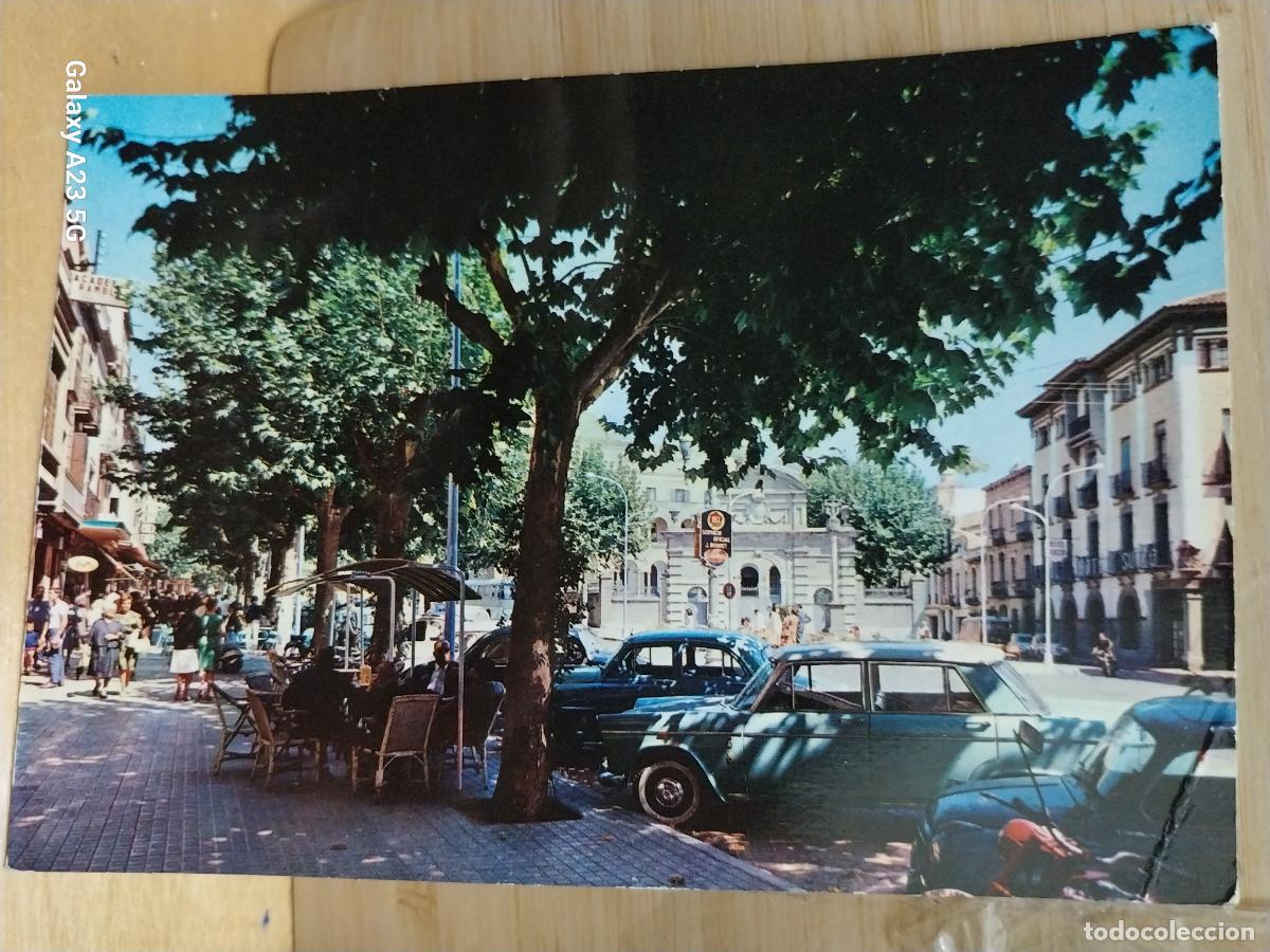 Postales: RAMBLA JOSE ANTONIO COSTA DORADA ED LAMINOGRAF 325 A&Ntilde;O 1964 CIRCULADA PUBLI DUCATI MONTESA