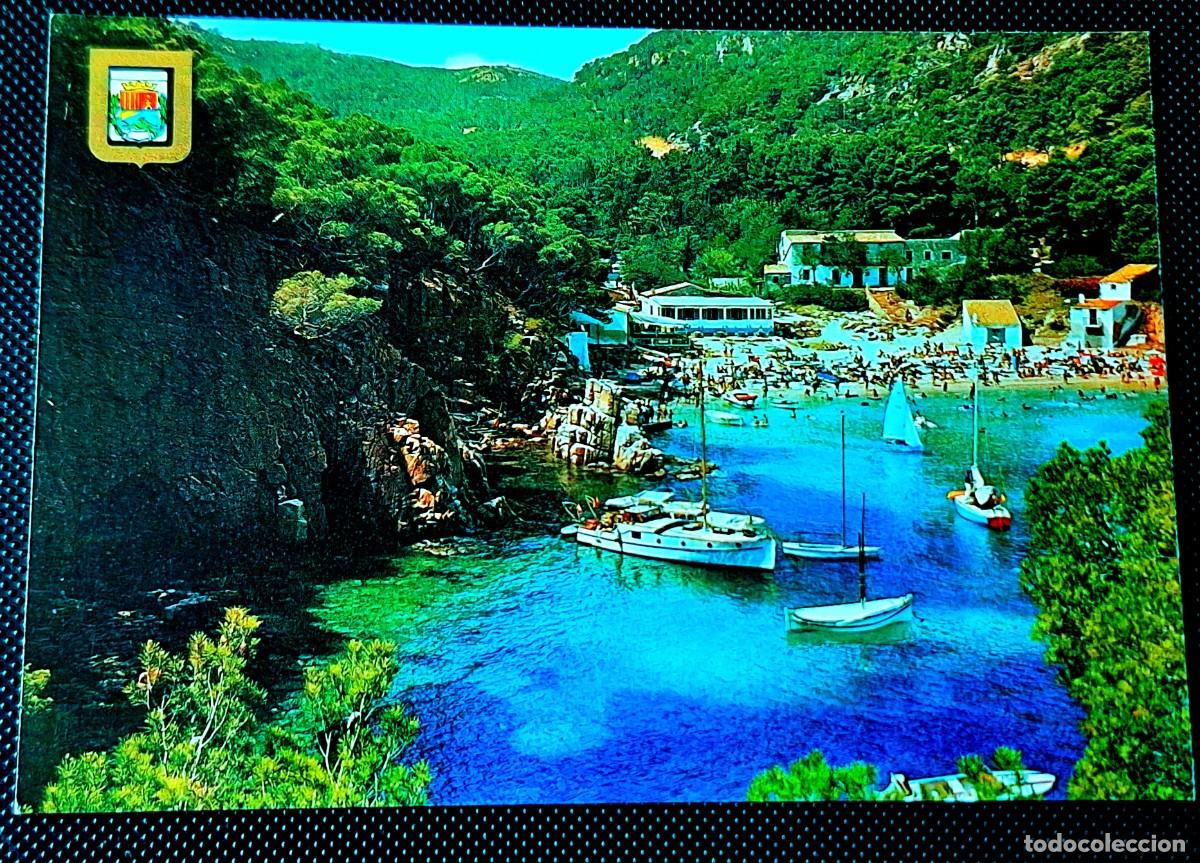 Postales: COSTA BRAVA (GERONA) - POSTAL COLOR ANTIGUA - PLAYA DE AIGUABLAVA (BEGUR) - NUEVA