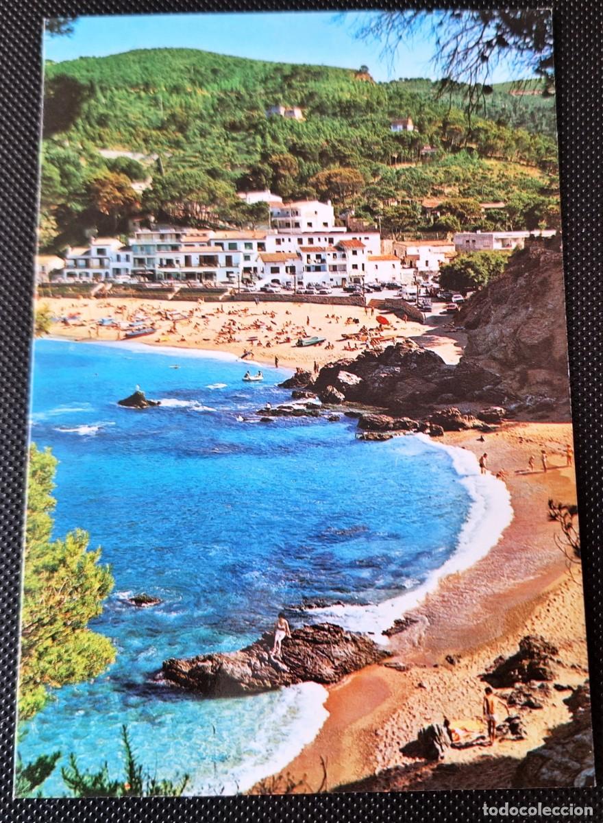 Postales: COSTA BRAVA (GERONA) - POSTAL COLOR ANTIGUA - PLAYA DE SA RIERA (BEGUR) - NUEVA
