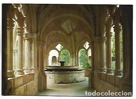 Postales: BROLLADOR DEL TEMPLET EN EL CLAUSTRE - THE FOUNTAIN OF THE CLOISTER.- REAL MONASTERIO DE POBLET