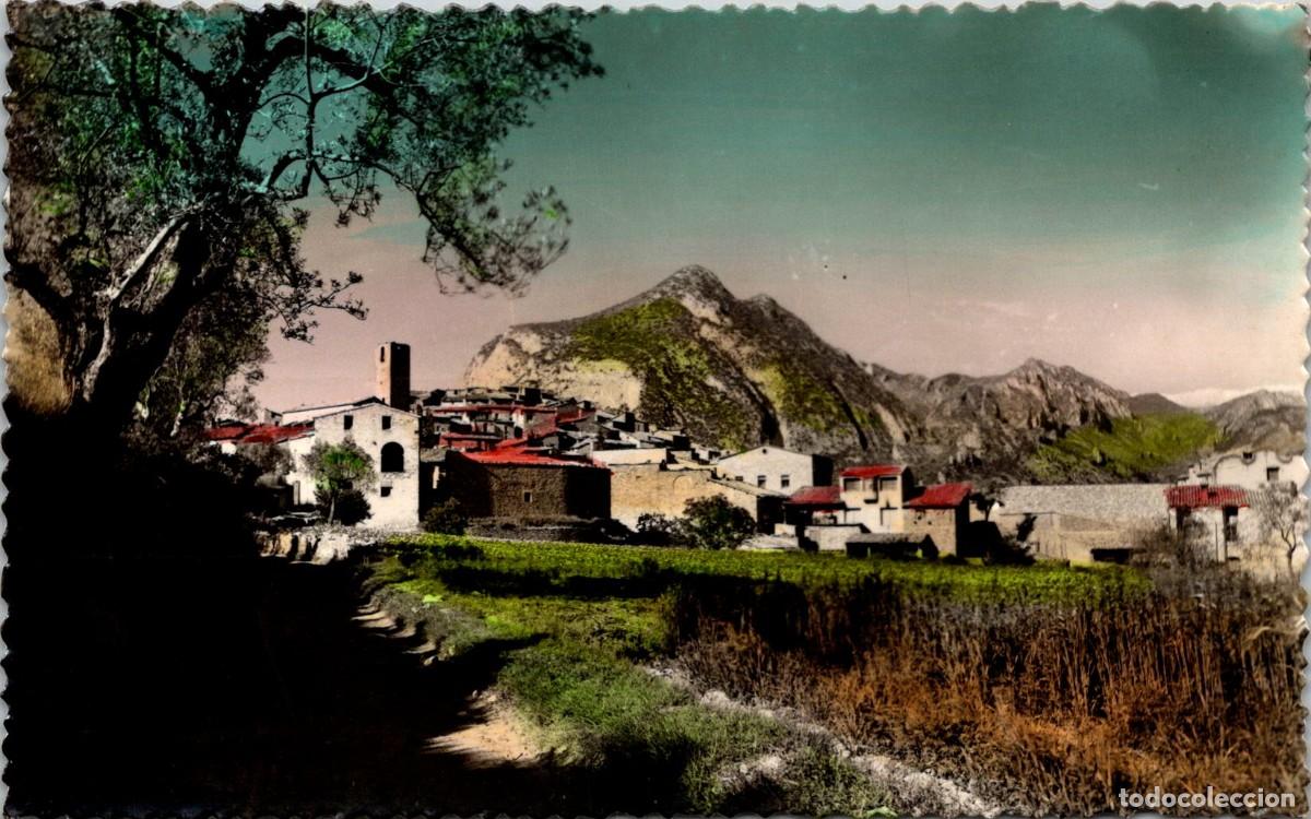 Postales: Coll de Narg&oacute; - Vista parcial - Foto Janot - Coloreada - 139x87mm