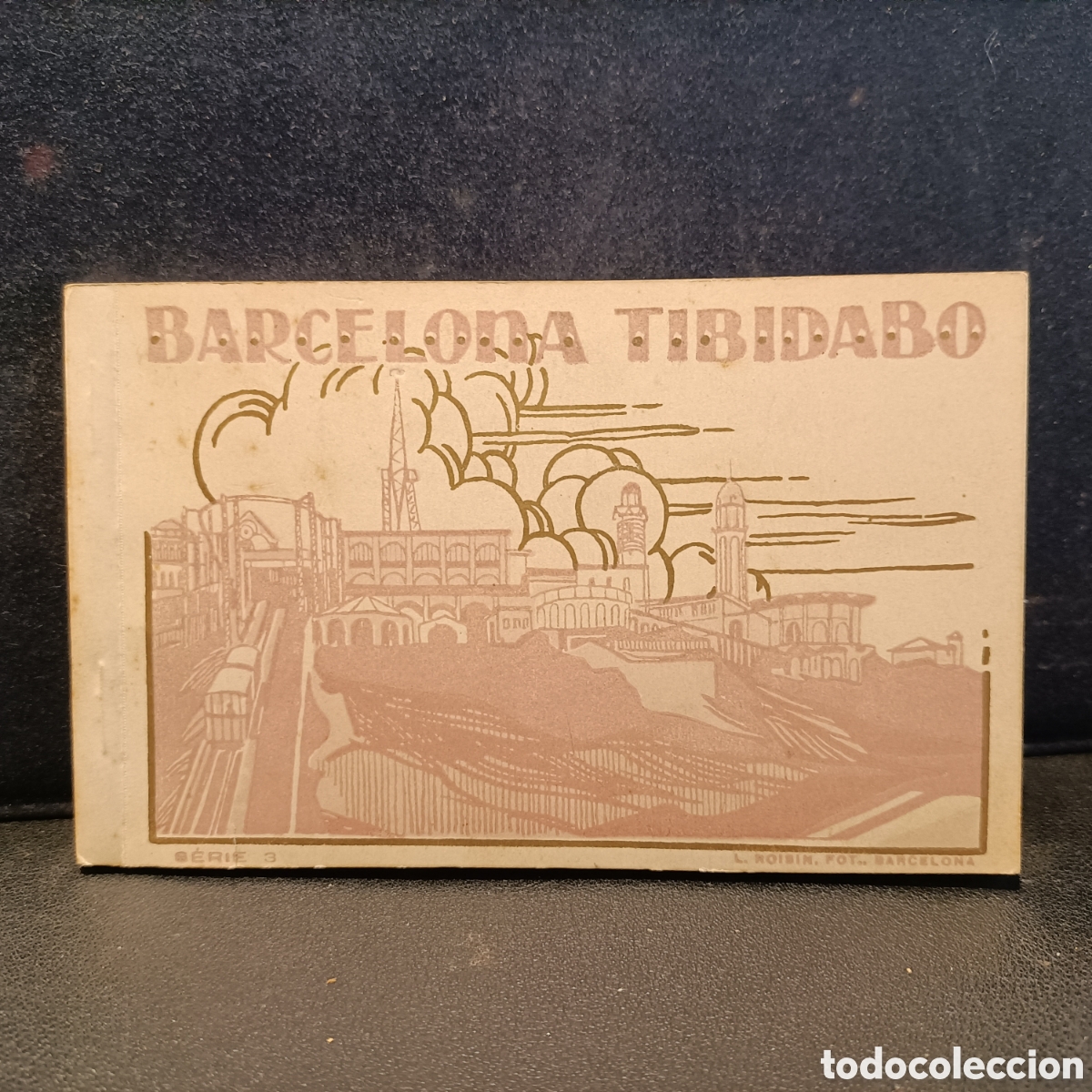 Postales: Cuaderno de tarjetas postales del Tibidabo. Serie 3.