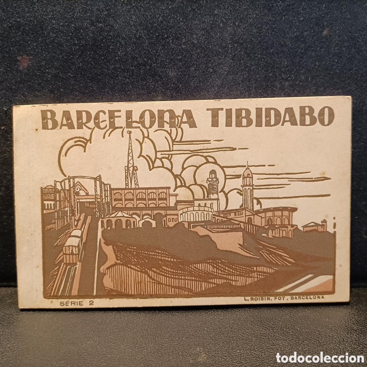 Postales: Cuaderno de tarjetas postales del Tibidabo. Serie 2.
