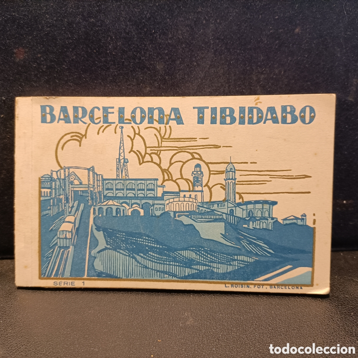 Postales: Cuaderno de tarjetas postales del Tibidabo. Serie 1. L. Rosin.