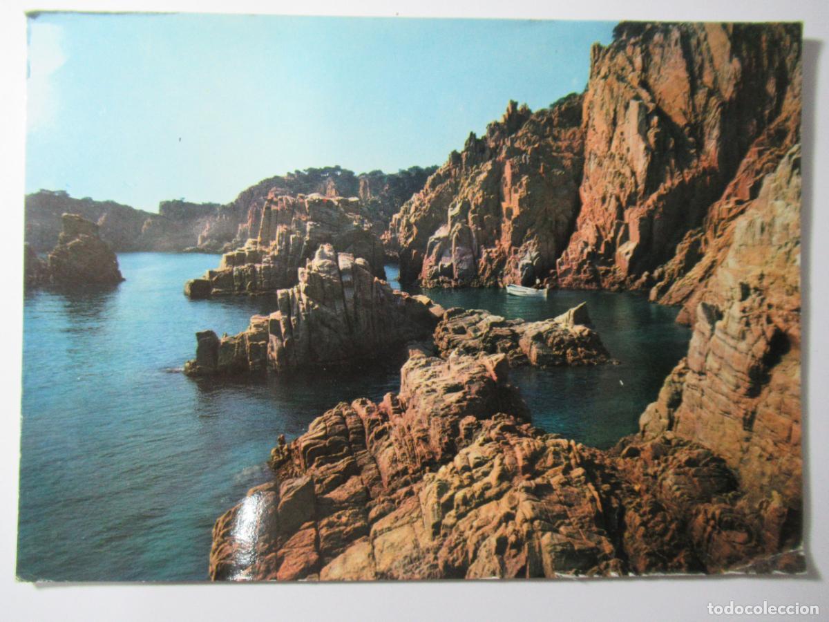 Postales: Costa Brava - Acantilado entre Aigua X&egrave;lida y Aigua Blava - S/C
