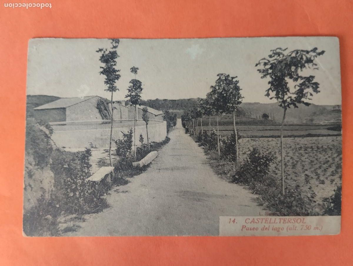 Postales: CASTELLTERSOL BARCELONA. PASEO DEL LAGO. (ALT. 750 M.). (L. ROISIN, N&ordm; 14)
