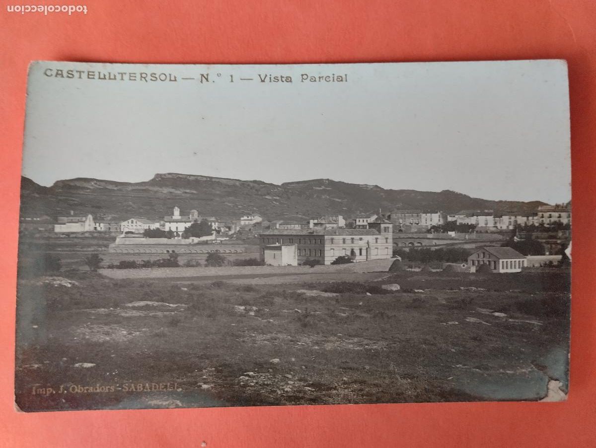 Postales: POSTAL FOTOGRAFICA DE CASTELLTERSOL-VISTA PARCIAL N&ordm;1