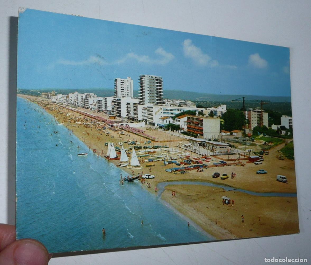 Postales: Postal Costa Dorada Calafell Tarragona N&ordm; 51 Playa. Circulada en 1975.