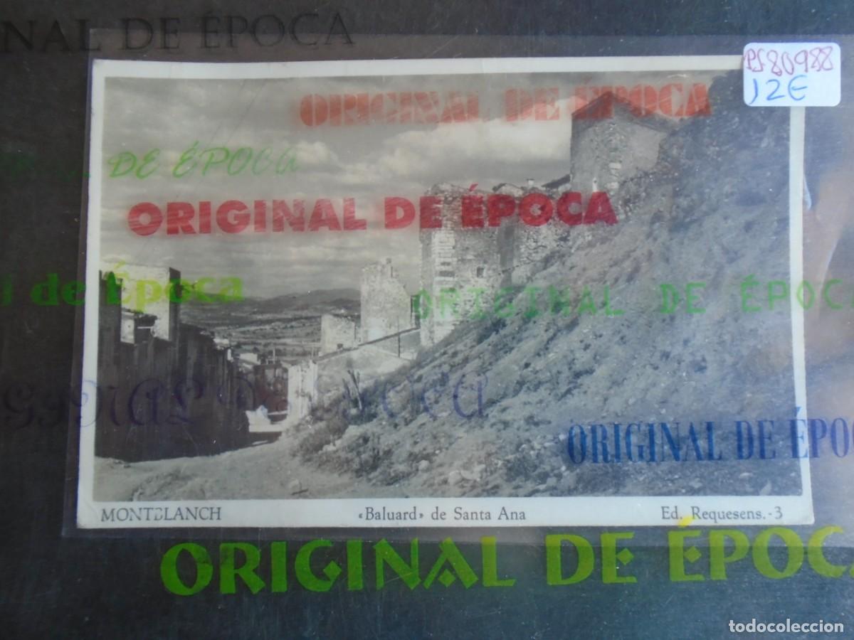 Postales: (PS-80988)POSTAL DE MONTBLANCH-BALUARD DE SANTA ANA