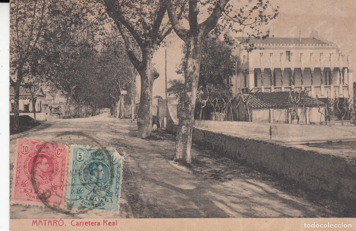 Postales: POSTAL DE MATAR&Oacute; - CARRETERA REAL - FOT.THOMAS
