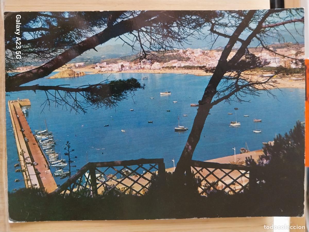 Postales: BLANES PUERTO ED MURCIA 433 CIRCULADA A&Ntilde;O 1966 BARCOS
