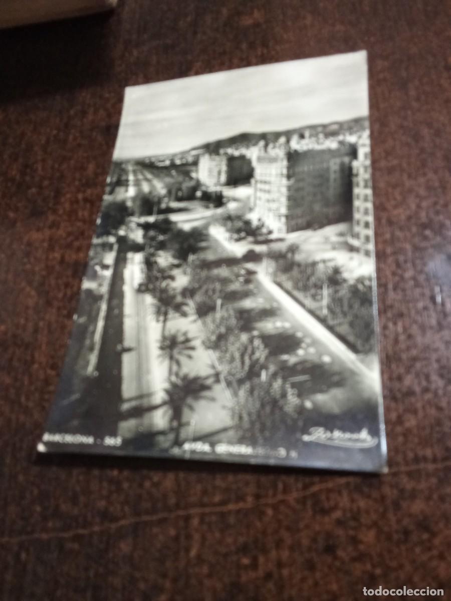 Postales: Barcelona.Avenida del generalisimo. - Foto 1