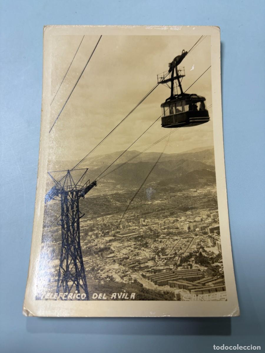 Postales: TARJETA POSTAL FOTOGR&Aacute;FICA. BARCELONA. TELEF&Eacute;RICO DEL PUERTO. VISTA A&Eacute;REA DE LA CIUDAD.