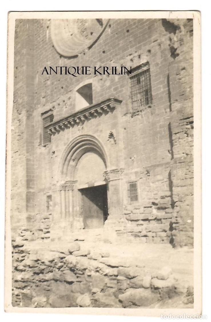 Postales: LLEIDA / ANTIGA CATEDRAL , PORTA DE L'ANUNCIATA / POSTAL FOTOGRAFICA / SIN FRANQUEAR