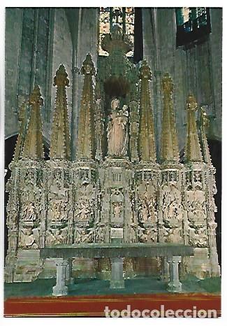 Postales: SINGULAR RETABLO BARROCO DEL SIGLO XIV.- COSTA BRAVA, CASTELLO D&acute;EMPURIES