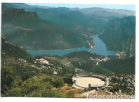 Postales: MIRADOR DE LA FIGUERASSA, AL FONS PANTA DE LA BAELLS.- BERGA
