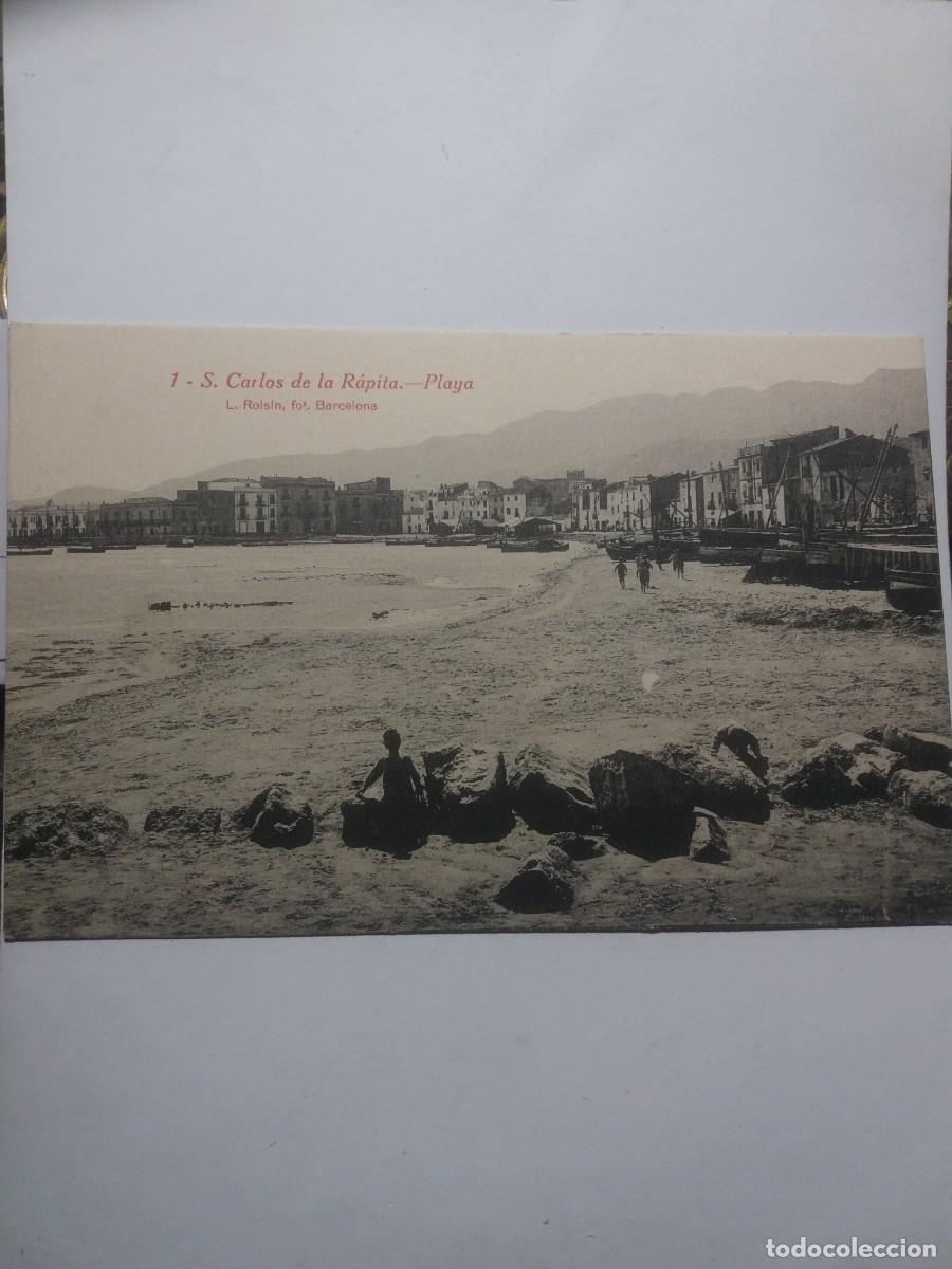 Postales: Postal n&ordm;.1 S.CARLOS DE LA RAPITA Playa