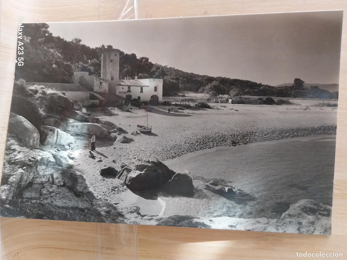 Postales: PALAMOS A&Ntilde;O 1954 TORRE VALENTINA ED FOTO J CEBOLLERO SERIE 5 N&ordm; 58 CIRCULADA ANIMADA