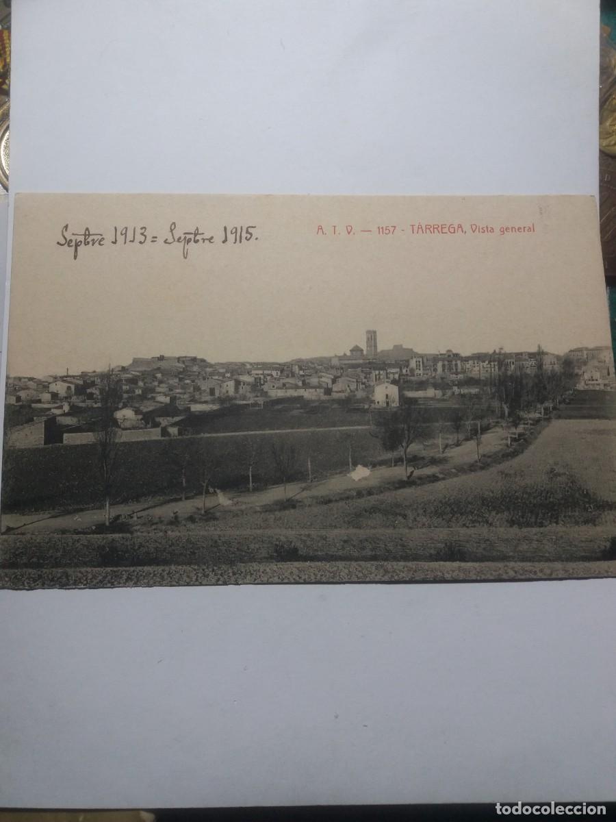 Postales: Postal TARREGA Vista General Setembre 1913/1915