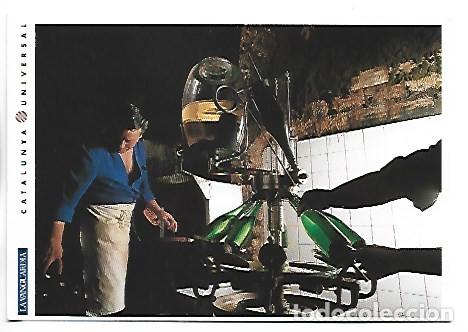 Postales: CAVAS GRAMONA, SANT SADURNI D&acute;ANOIA.- PROCESO DE EMBOTELLADO.- COLECCION LA VANGUARDIA