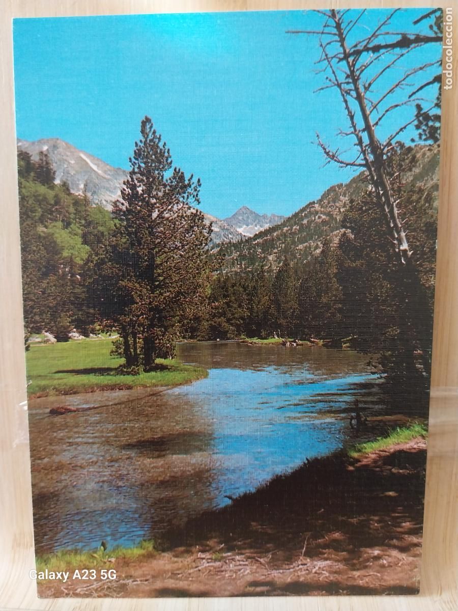Postales: PARC NACIONAL D&acute;AIGUES TORTES RIU SAN NICOLAU ED SICILIA 278 SC ORIGINAL