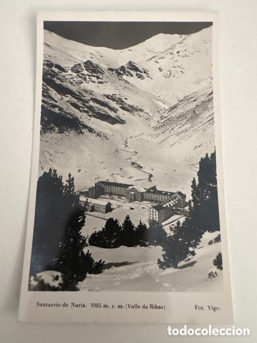 Postales: Postal del santuario de Nuria - Valle De Ribas ( Ribes de Freser)