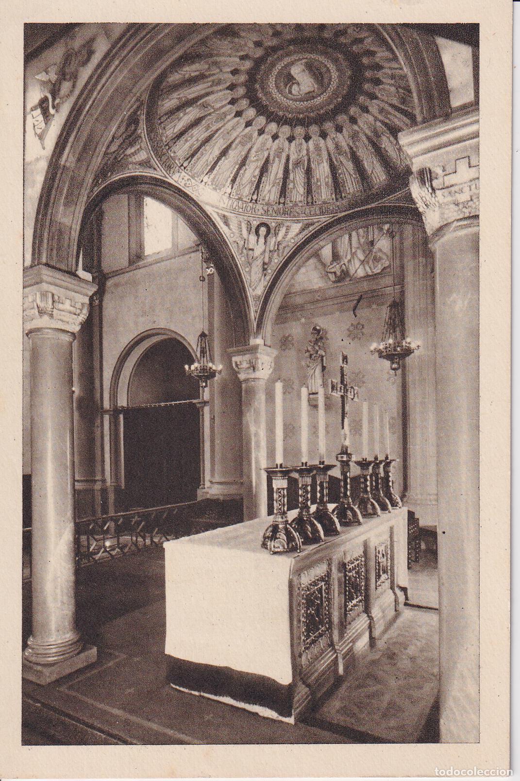 Postales: SABADELL, REAL SANTUARIO DE LA MARE DE D&Eacute;U DE LA SALUD - HUECOGRABADO FOURNIER - S/C