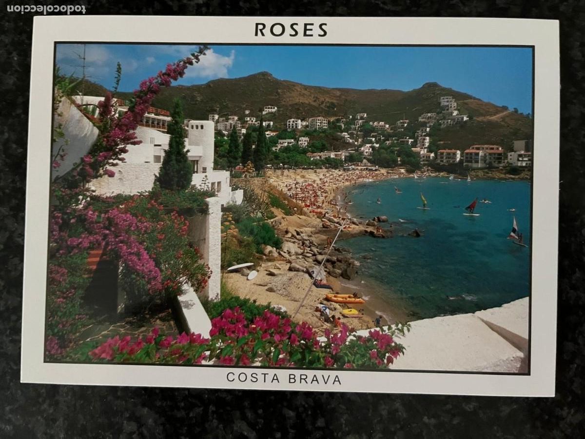 Postales: postal Roses Girona sin circular