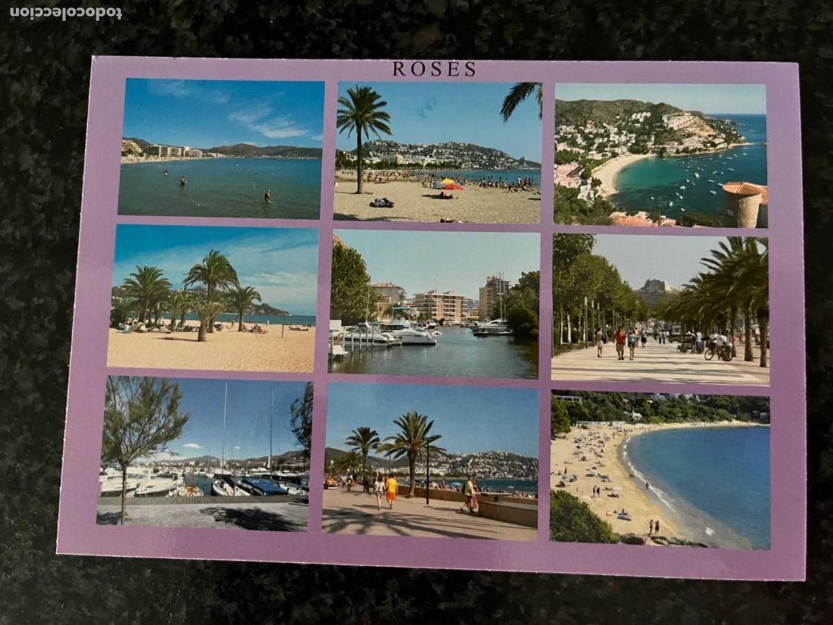 Postales: postal Roses Girona sin circular