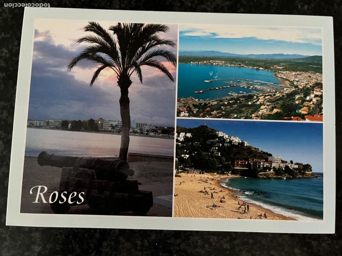 Postales: postal Roses Girona sin circular
