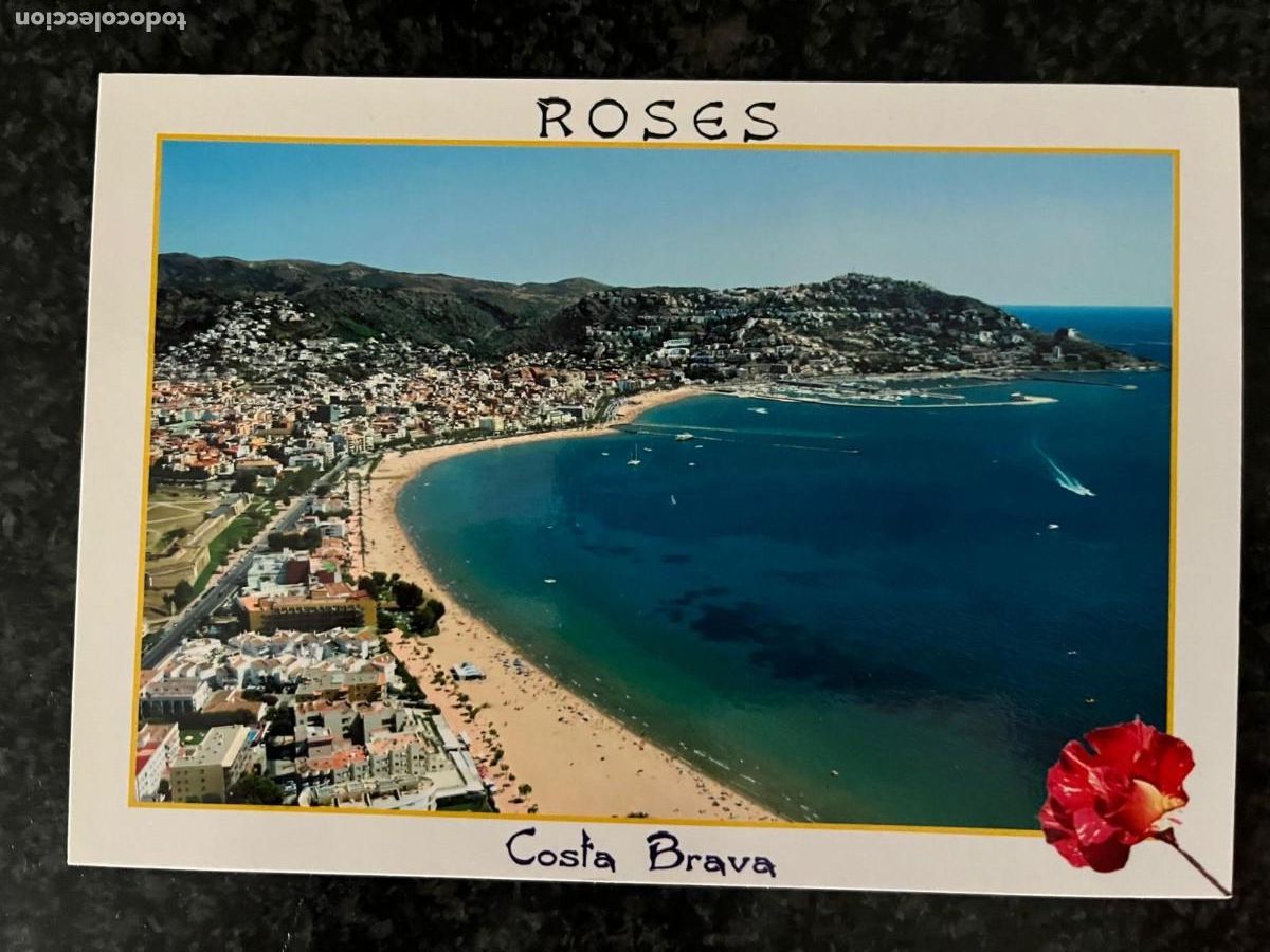 Postales: postal Roses Girona sin circular