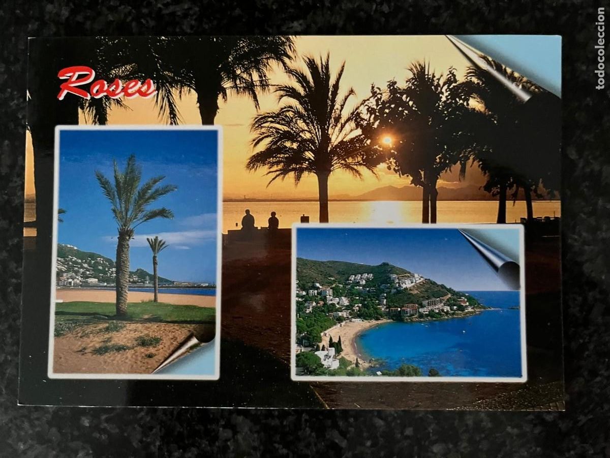Postales: postal Roses Girona sin circular